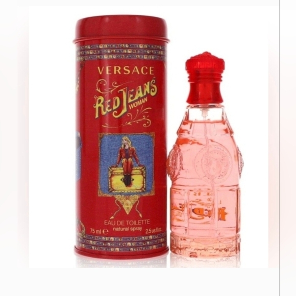 Versace Other - Versace Red Jeans Woman